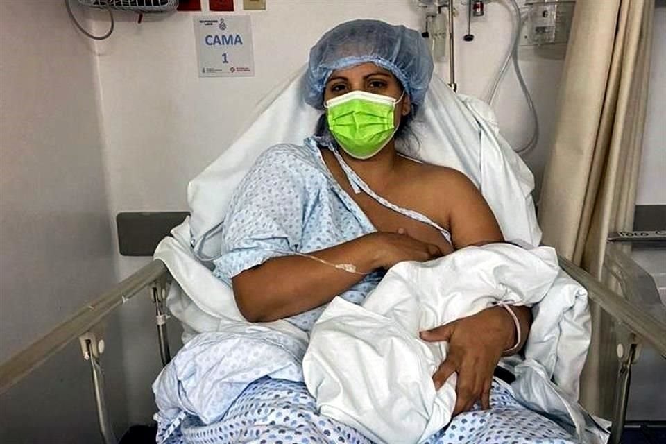 El menor nació vía parto natural, y su mamá, identificada por el Ejecutivo estatal como Irma, de 29 años, no tuvo complicaciones de salud.