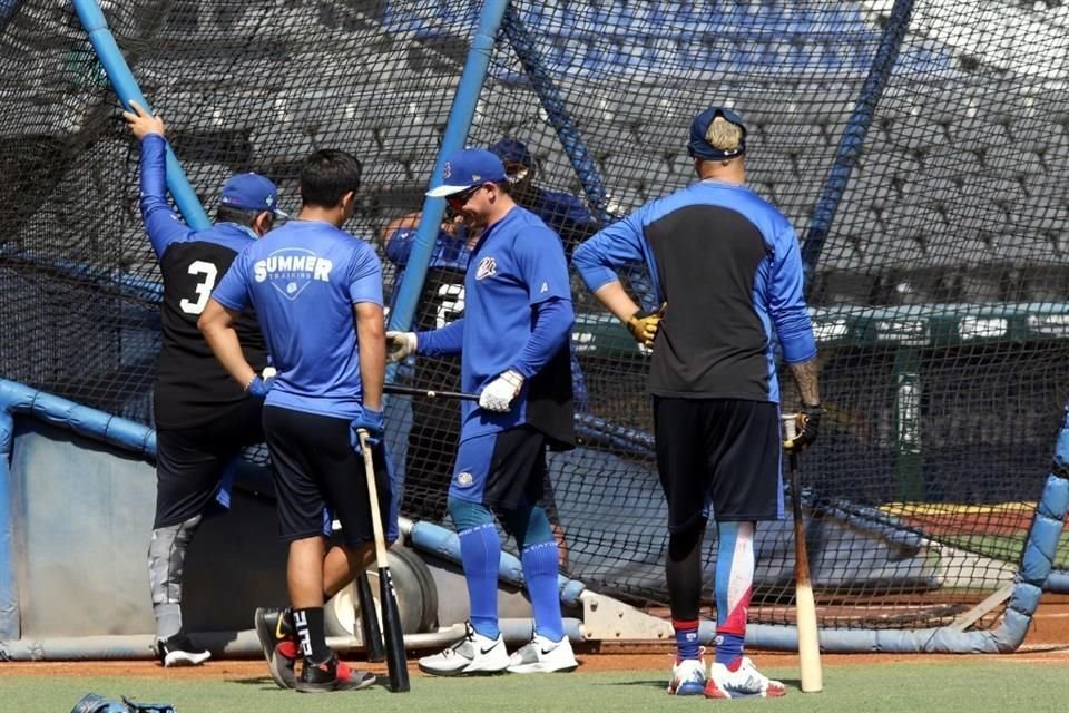Los Charros entrenaron hoy previo a la serie de Semifinal contra Sultanes.