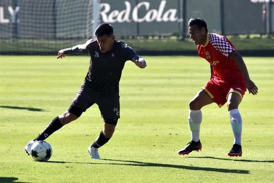 El partido se llevó a cabo en las instalaciones de La Madriguera del Atlas.