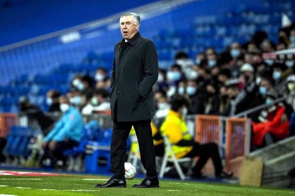 Carlo Ancelotti busca su primer título de la temporada con el Real Madrid.