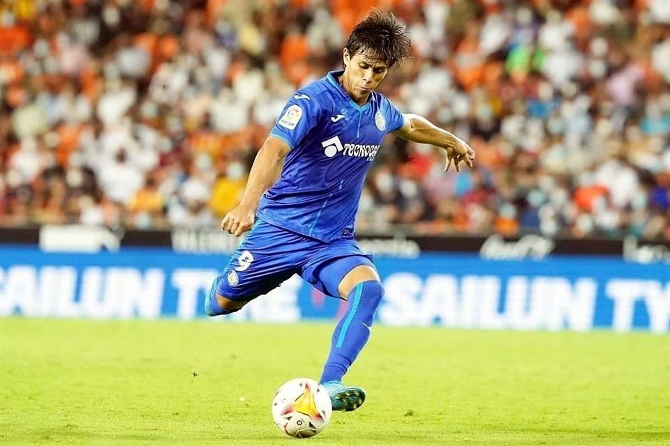 José Juan Macías ha tenido pocos minutos de juego en el Getafe.