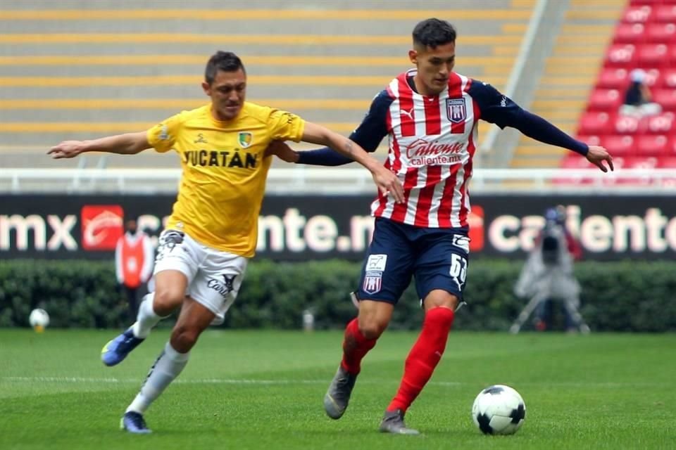 La filial de las Chivas venció 1-0 a los Venados de Mérida, pese a tener 7 bajas por contagios de Covid-19.