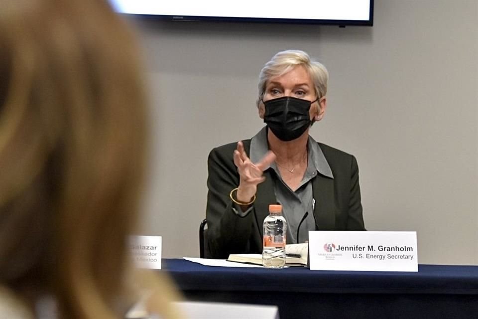 Jennifer Granholm, Secretaria de Energía de EU.