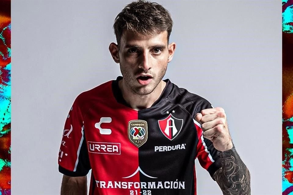 El Atlas hizo oficial la contratación del volante ofensivo Lucas Rodríguez.