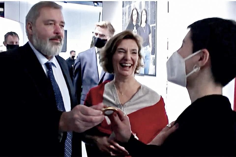 Con un texto que analiza la violencia contra la prensa en México, Natalia Sobrino-Saeb abrió las puertas a la ceremonia del Nobel.