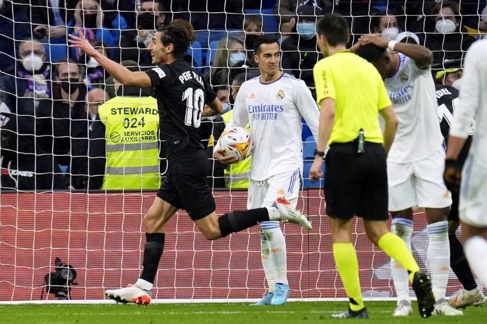 Pere Milla fue el encargado de poner el 2-0 en el Bernabéu.