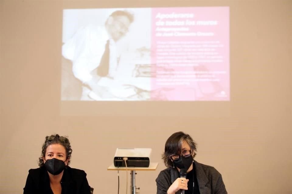 Lourdes Gutiérrez, secretaria de cultura de Jalisco, y Susana Chávez Brandon, directora del Museo Cabañas, presentaron el programa anual del recinto.