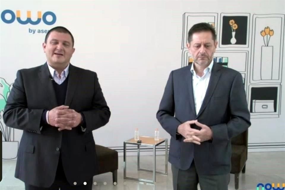 Ejecutivos de Aserta presentaron 'insurtech' Nowo.