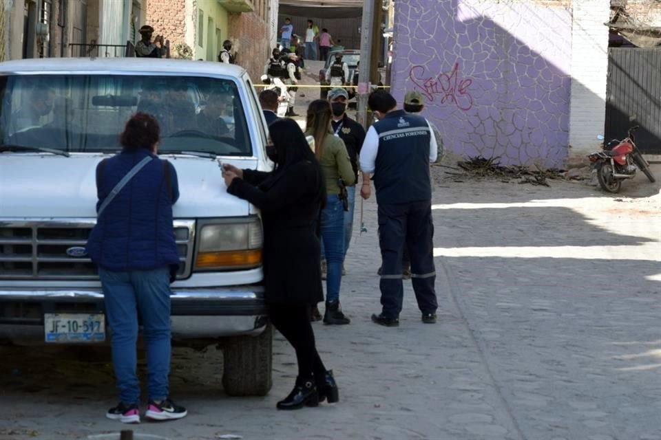 El homicidio ocurrió al cruce de Galeana y 5 de Mayo, en la Colonia San Martín de las Flores de Abajo.