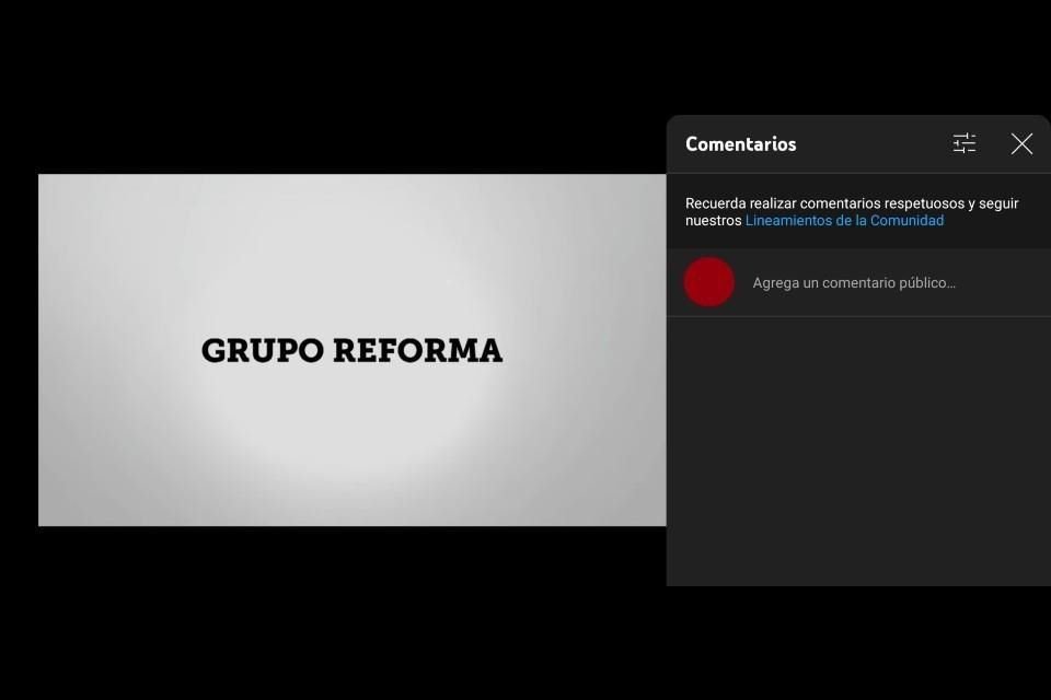 La principal novedad es la nueva interfaz para ver los comentarios, al acceder a este botón, el video ocupará dos terceras partes de la pantalla completa.