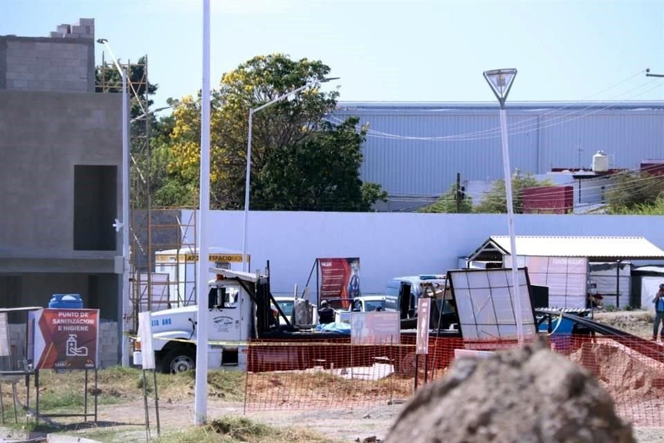 El caso ocurrió aproximadamente a las 11:00 horas de este jueves en el complejo ubicado en Camino Real y Prolongación Colón.