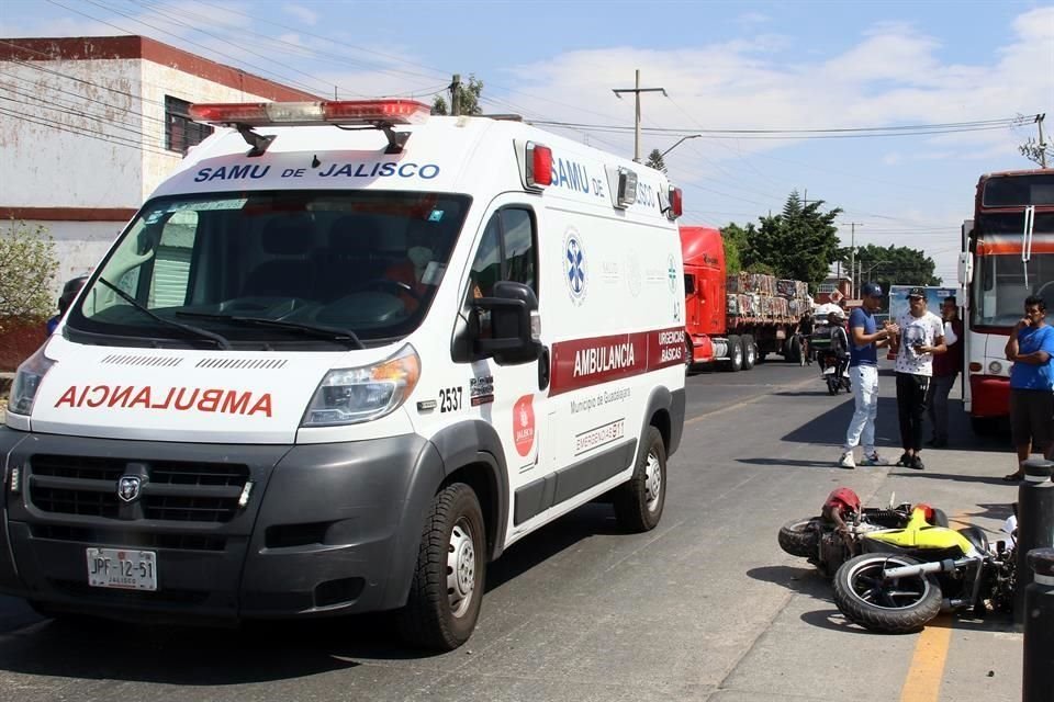 La víctima manejaba una moto Vento, en color amarillo, con dirección a Avenida Experiencia