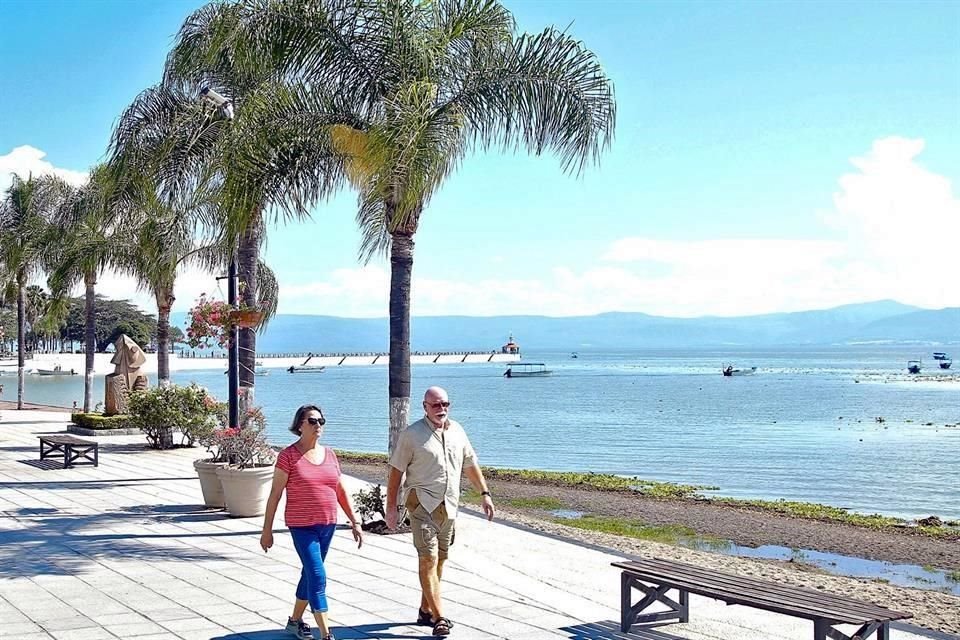 Del 1 de enero al 4 de febrero, el lago bajó ya 17 centímetros.