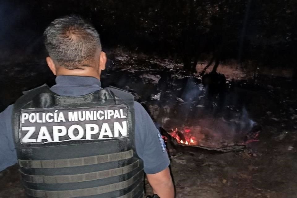 Un hombre fue detenido por iniciar fuego en el Bosque del Nixticuil.