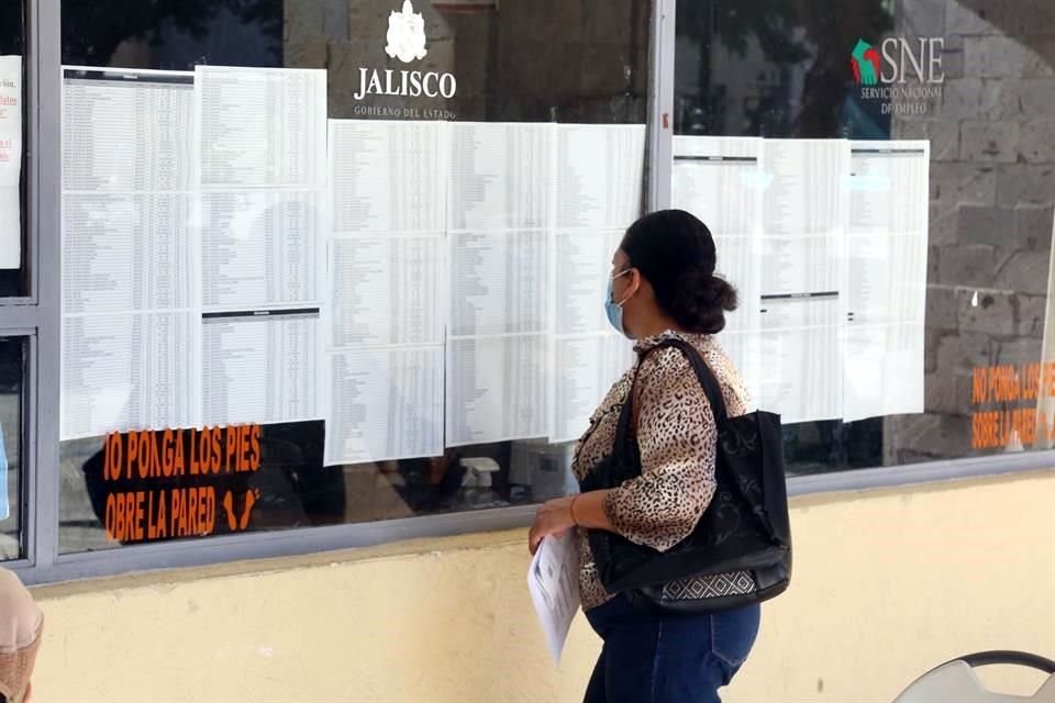 Jalisco ocupa el primer lugar en el país al haber generado 12 mil 154 empleos formales en marzo de este año.