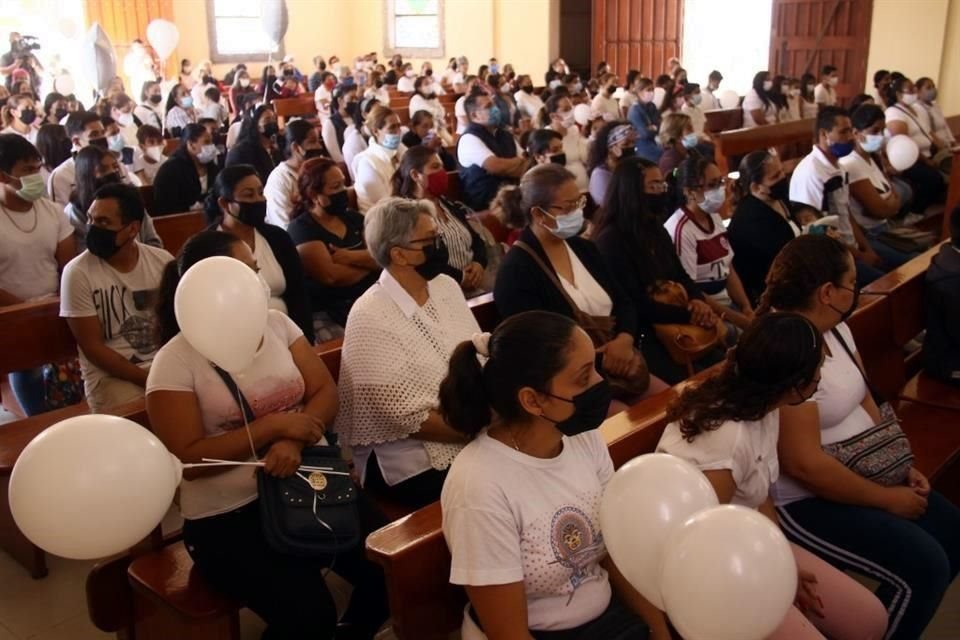 Así lució la la Parroquia de la Inmaculada Concepción.