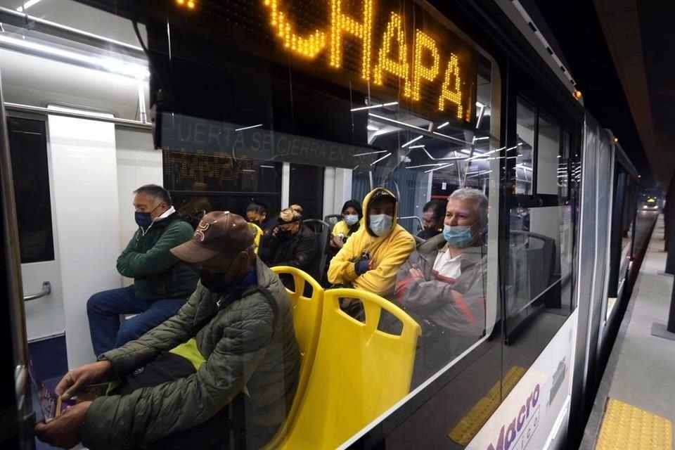Más de un millón de personas han usado el sistema BRT de Macro Periférico, así como las dos rutas alimentadoras que a la fecha operan.