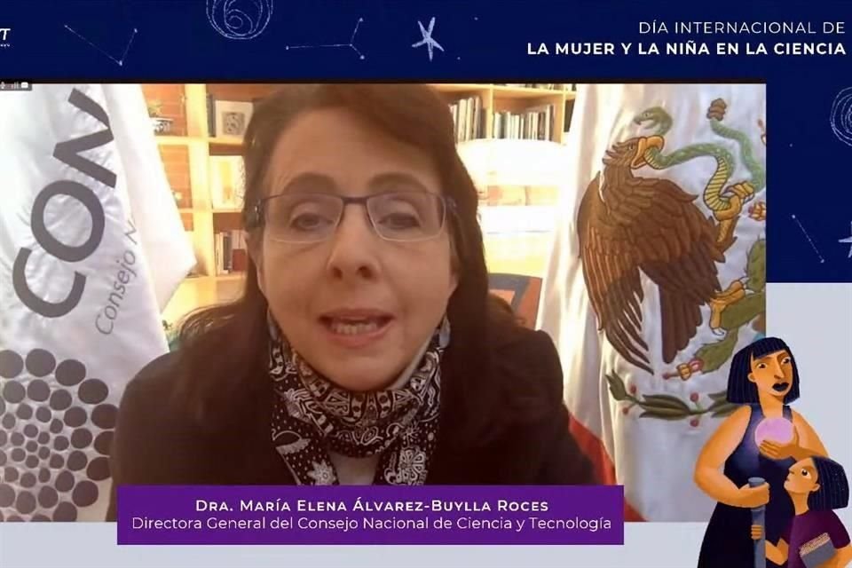 La directora del Conacyt María Elena Álvarez Buylla acusó un mal intencionado manejo de la información en los medios respecto al nuevo reglamento de becas durante un webinar.