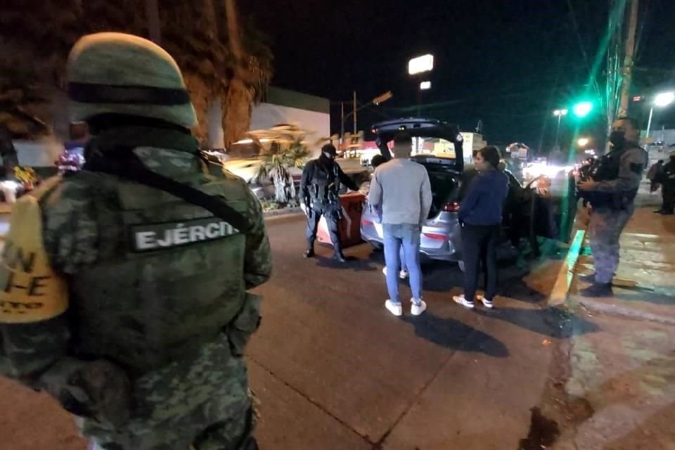 En el operativo participaron 80 oficiales de los tres niveles de gobierno.