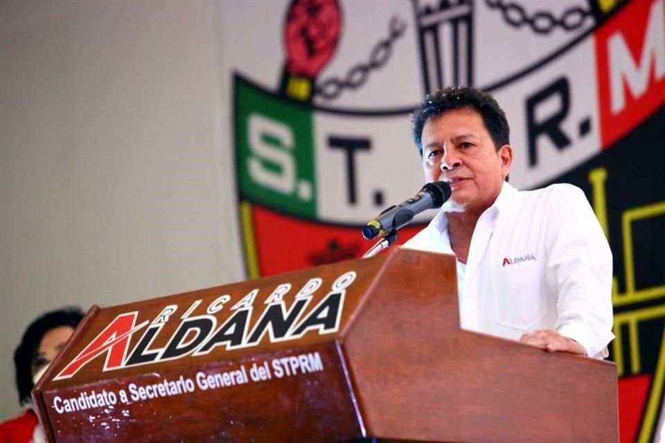 Para los ex candidatos, el proceso electoral en el STPRM, ganado por Aldana, estuvo viciado de origen.