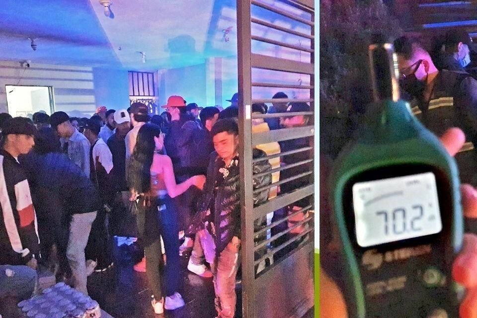 SANTA CATARINA. El límite permitido de 50 decibeles fue rebasado en una fiesta de la Colonia Prados de San Jorge.