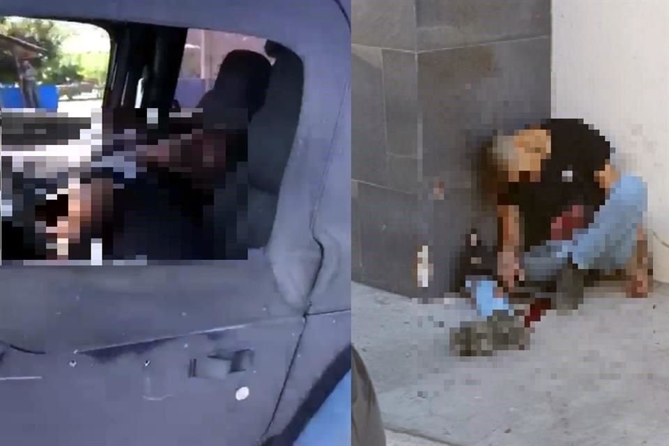 El enfrentamiento causó pánico en quienes transitaban en el centro de Ixtlán del Río, en Nayarit.