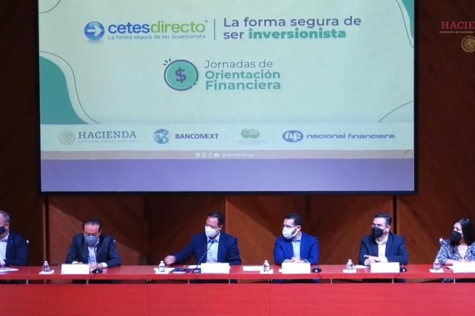 Actualmente se tienen 31 mil 300 millones de pesos invertidos en CetesDirecto.