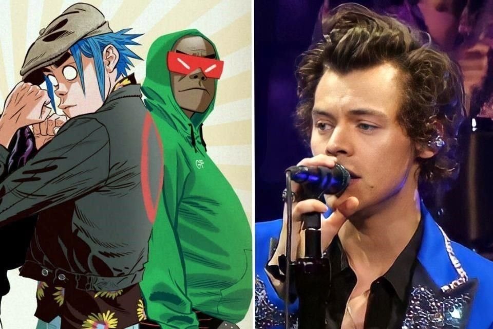 La banda Gorillaz y el cantante Harry Styles sumaron más fechas de shows en México; los primero van a Monterrey y el segundo, a la CDMX.