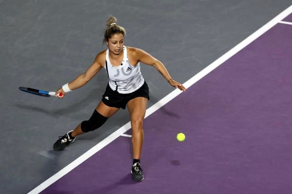 El duelo entre Zarazúa y Frech duró tres horas en el estadio principal del Complejo Panamericano de Tenis.