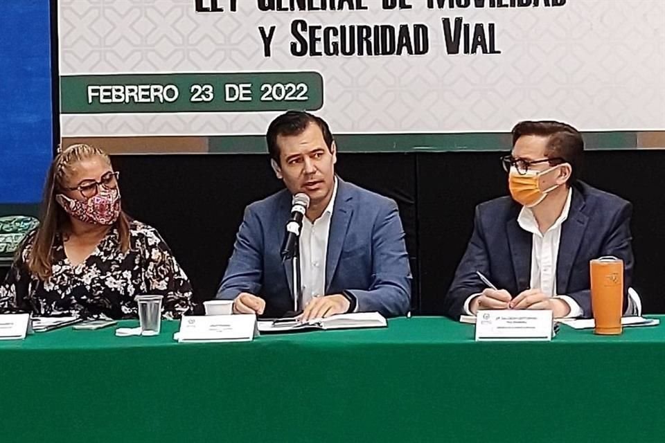 Diego Monraz, titular de Transporte de Jalisco, participó en la Audiencia Parlamento Abierto sobre la Ley General de Movilidad y Seguridad Vial.