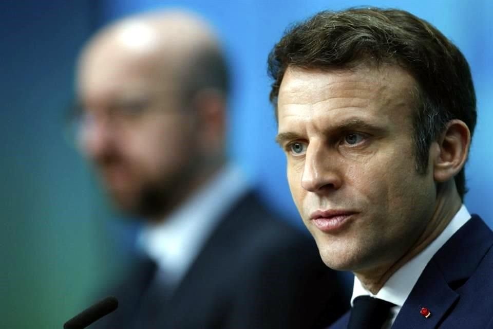 Macron consideró que los actos de Rusia serían un punto de inflexión en la historia.