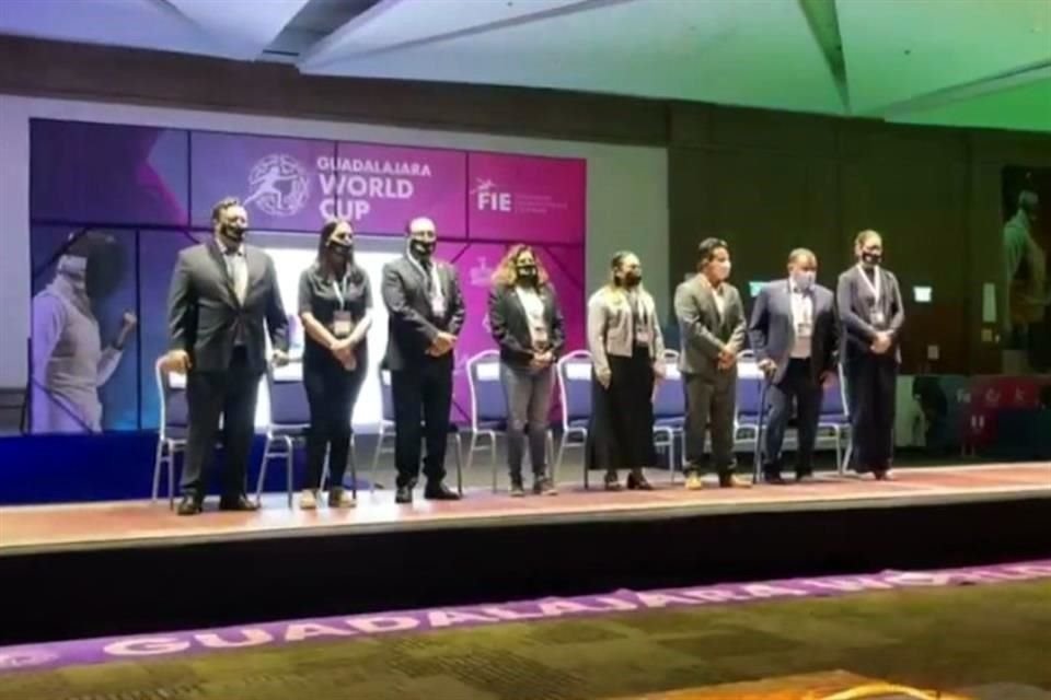 Inauguración de la Copa del Mundo Seniors Femenil en Florete.