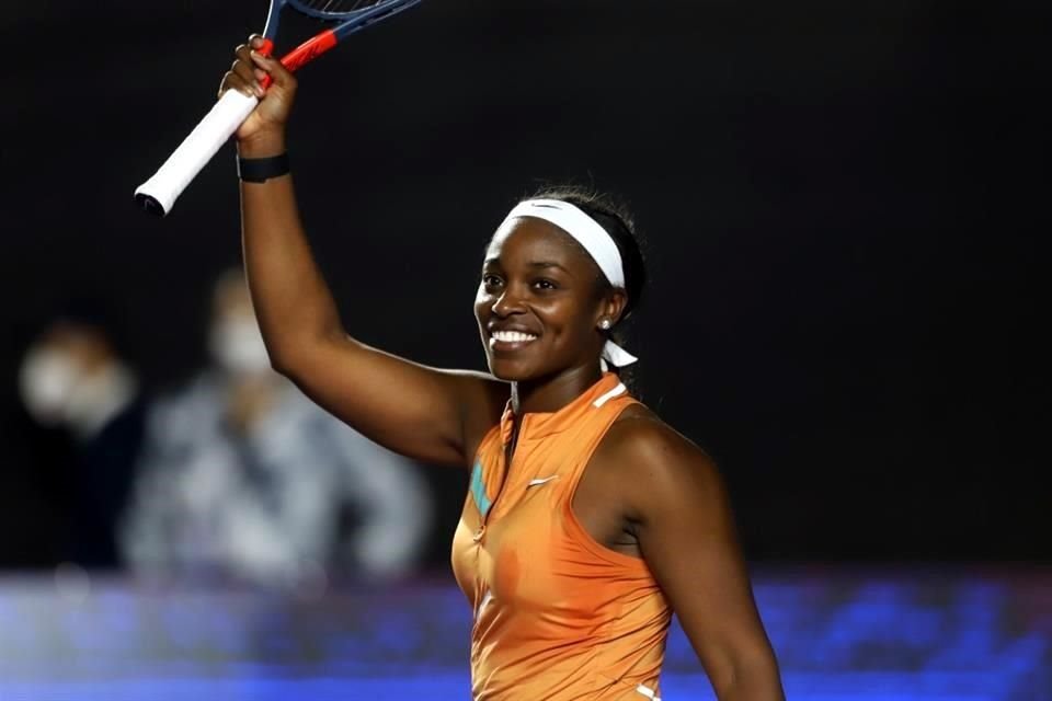 Sloane Stephens enfrentará mañana a la rusa Anna Kalinskaya en el partido estelar de las 19:00 horas.