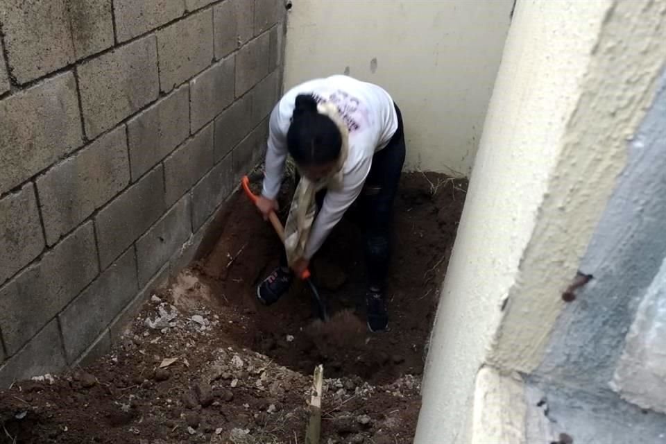 También acudieron a casas abandonadas.