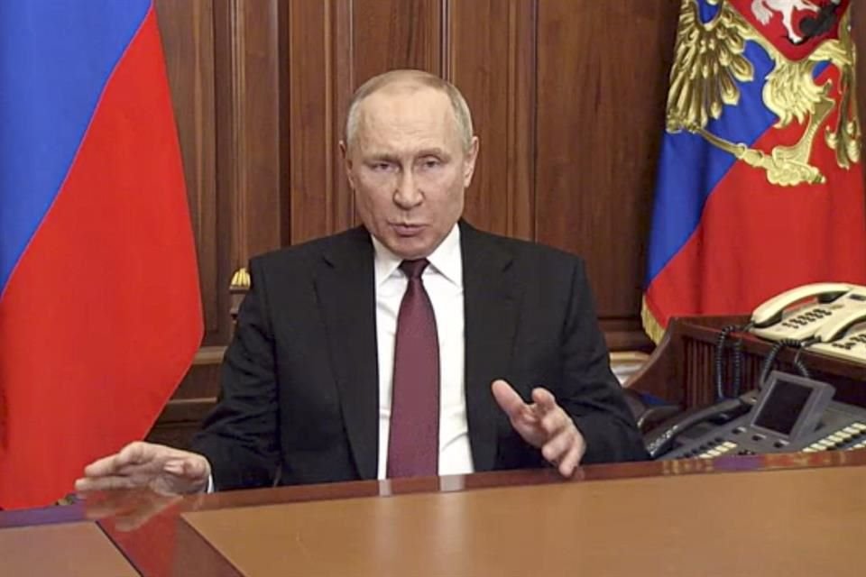 Vladimir Putin, Presidente de Rusia.