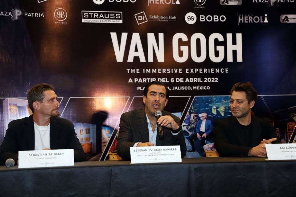Presentación de la exposición Van Gogh: The Inmersive Experince.