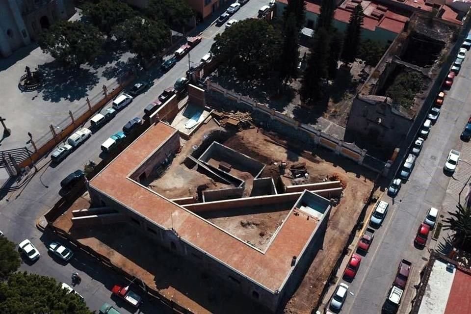 Así lucía antes de la demolición el que sería el Centro Cultural El Páramo, en el sitio del Jardín de Niños Celso Vizcaíno.