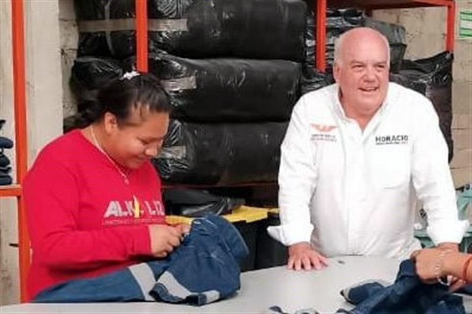 Al reunirse con mujeres de una fábrica de uniformes en Zapopan, Horacio Fernández Castillo, candidato a legislador, responsabilizó a Morena de la eliminación de estancias infantiles en el País.