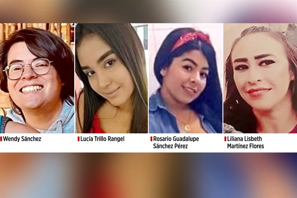 Wendy se trasladó de San Pancho, Nayarit, a Guadalajara, el 9 de enero; Lucía, Rosario y Liliana iban de Tonila, Jalisco, a Colima, el 23 de abril.