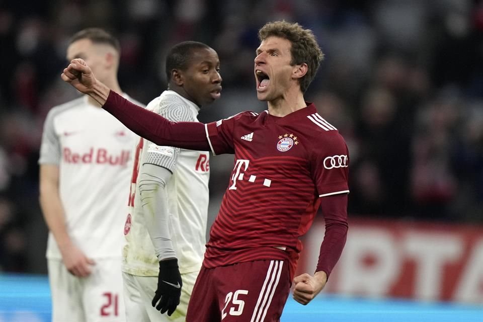 Thomas Muller aportó al marcador.