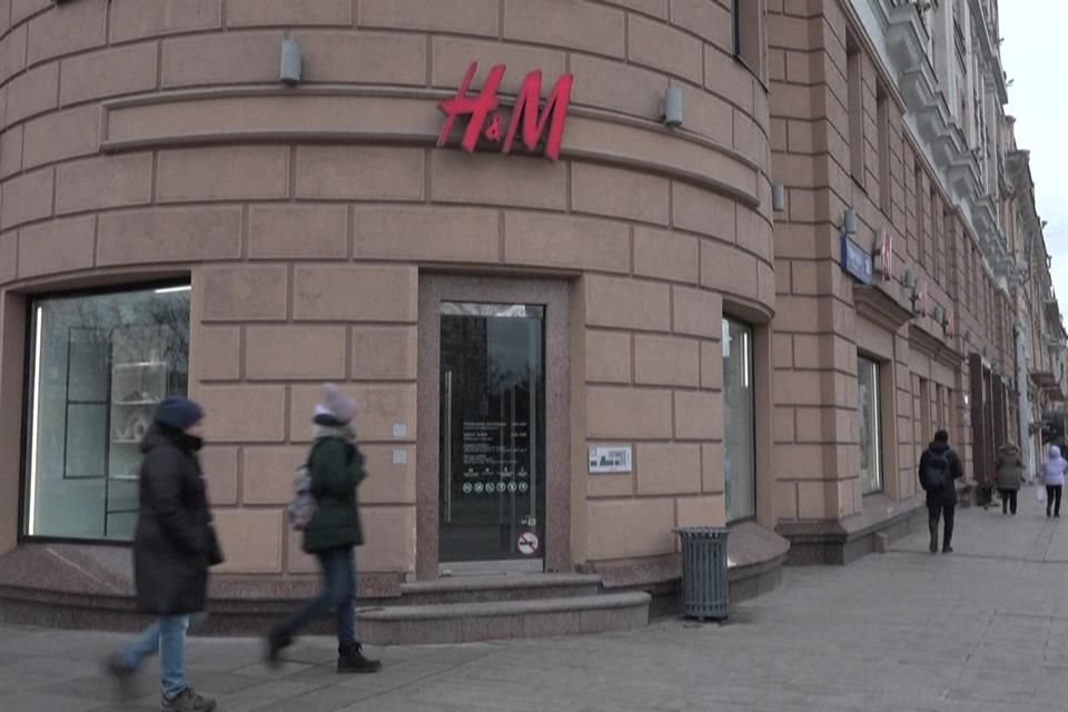 Las tiendas de H&M en Rusia habían estado cerradas desde marzo, cuando comenzó la invasión a Ucrania.