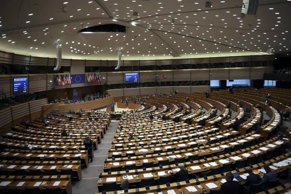 Foto de archivo de una sesión del Parlamento Europeo, en Bruselas.