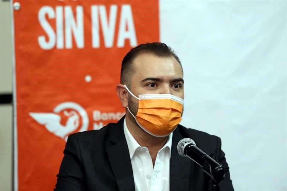 Quirino Velázquez, líder diputados MC en Jalisco, señaló que la propuesta de su bancada es que empleados no demanden para poder continuar.