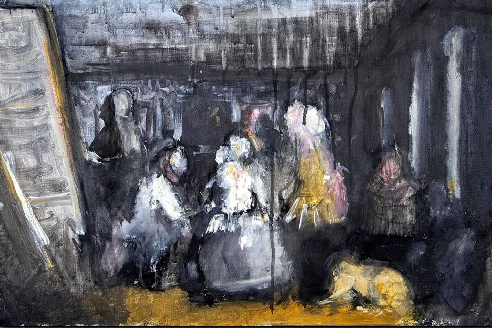La obra Estudio para Meninas VIII, de Jacob Vilató, está inspirada en la obra de su tío.