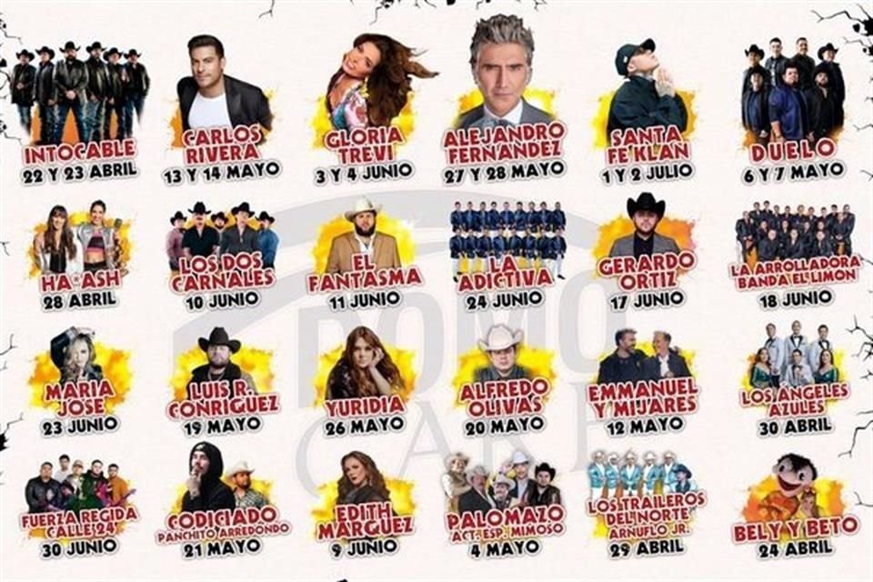 A partir de este 2022 las entradas para los shows se podrán adquirir a través de www.zoomboletos.com