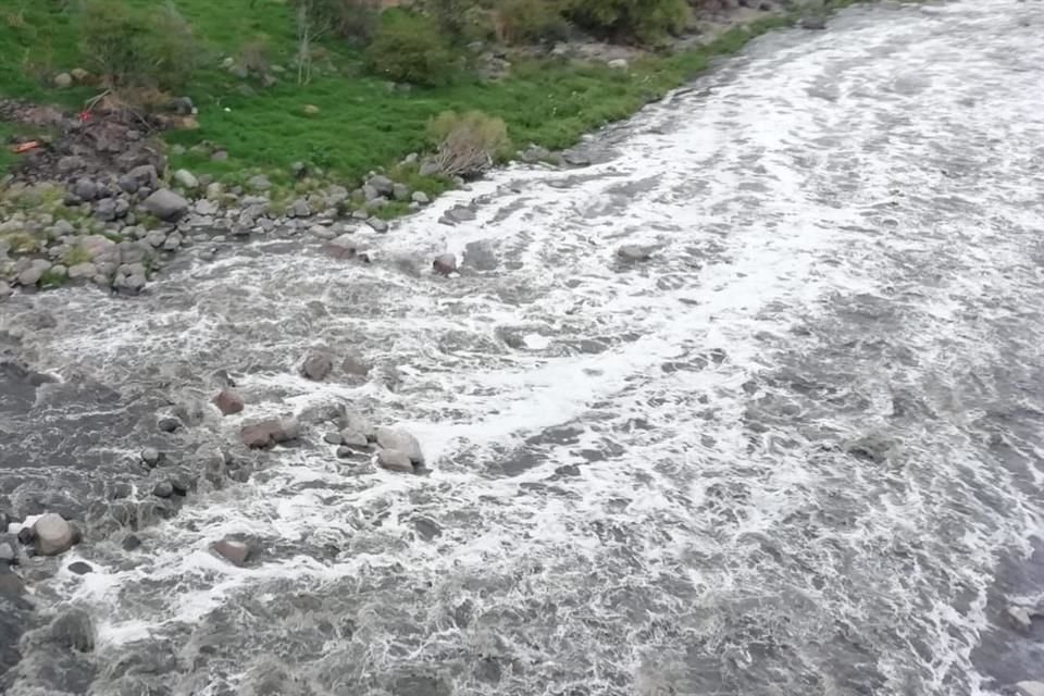 La contaminación del Río Santiago es letal para la salud.