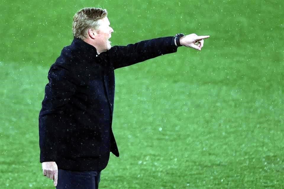 Ronald Koeman sabe que su equipo está jugando bien y confía en poder obtener el título de LaLiga.