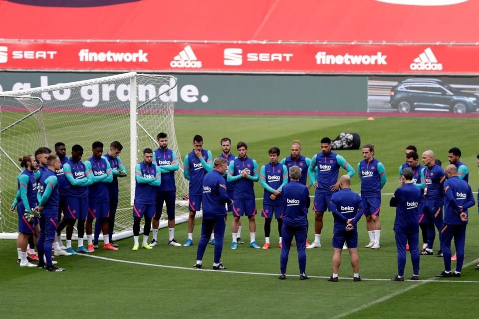 El cuadro culé depende de sí mismo para conseguir el título de Liga.