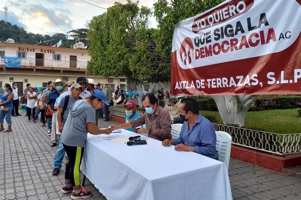 La organización ha sido activa en la promoción de la consulta sobre revocación de mandato de abril próximo.