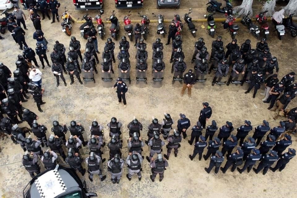 El aumento prometido era del 12 por ciento para policías estatales.